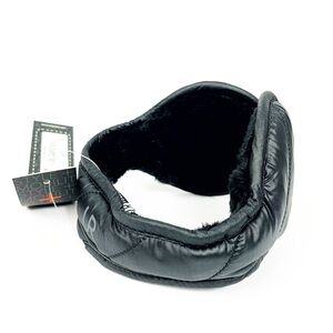 UR Powered Black Behind-the-Head Ear Warmers • Puffer Winter Ear Muffs • NWT
